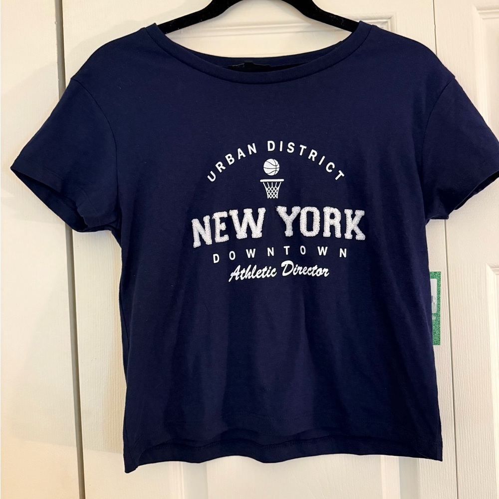 Goddess Navy Urban District Tee